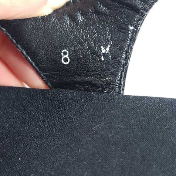 STUART WEITZMAN Women's US 8M Black Patent Leather Embellished Strappy Sandals - Picture 15 of 15